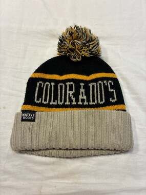 Native Roots Colorado's Happy Place Pom Beanie